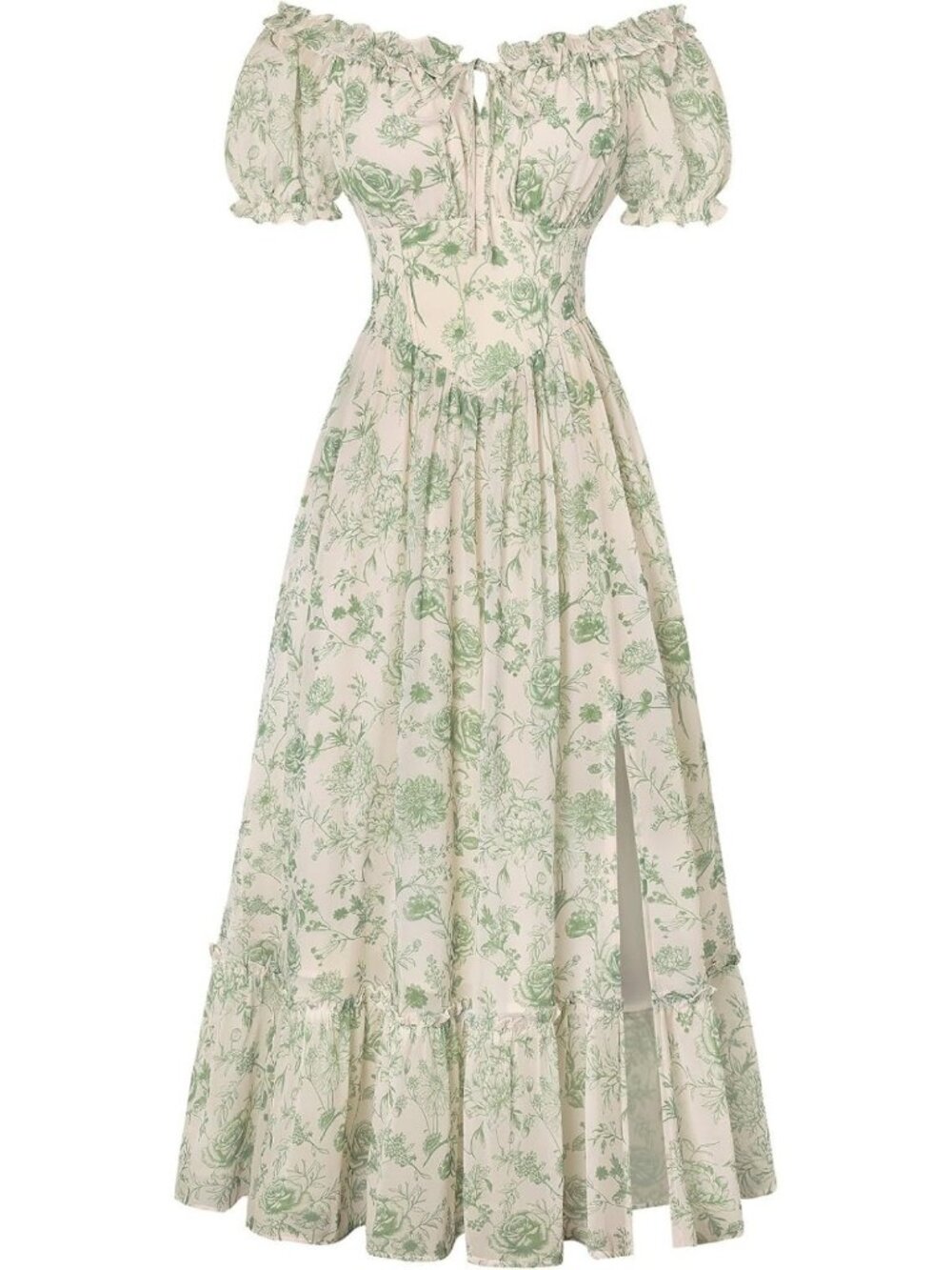 Floral Corset Dress for Women | Summer Cottagecore Style | Flowy & Feminine